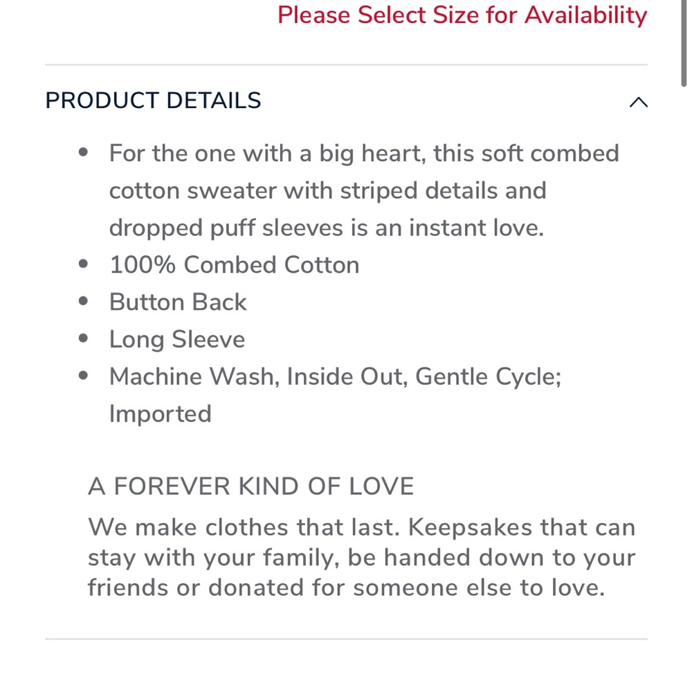 Janie&Jack Heart Sweater - Picture 5 of 8